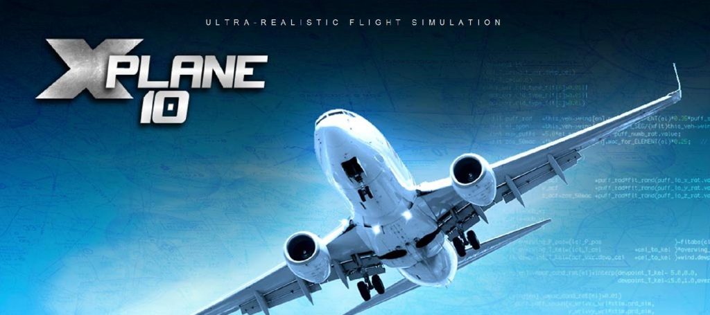 X-Plane Flight Simulator by Laminar Research.